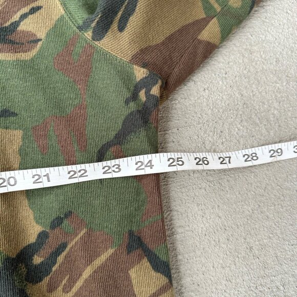 Polo Ralph Lauren Camo Quarter Zip Pullover Men’s L Estate Rib Knit Sweater - Picture 4 of 6